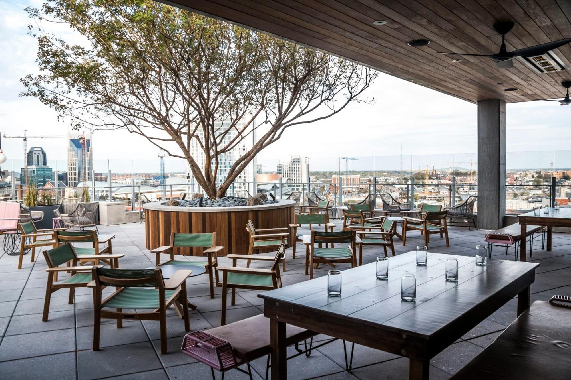 The Kora - Rooftop Luxury In Nashville'S Gulch Exteriör bild